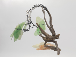 Marnie Sinclair, time project, "lung tree", sculpture